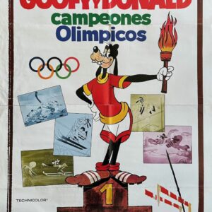 GOOFY Y DONALD CAMPEONES OLÍMPICOS